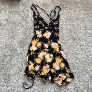Floral Wrap Dress